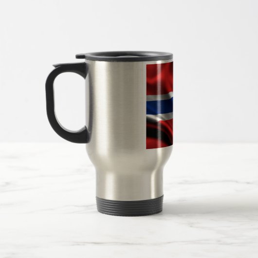 Noorse vlag Full HD Reisbeker (Links)