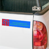 Noorse vlag ... - Gepersonaliseerd Bumpersticker (Op Truck)