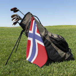 Noorse vlag golfhanddoek