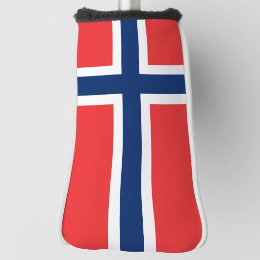 Noorse vlag golfheadcover (Draai 90)
