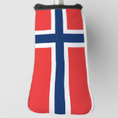 Noorse vlag golfheadcover (Draai 90)