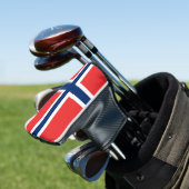 Noorse vlag golfheadcover (Insitu)