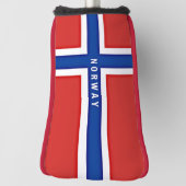 Noorse vlag golfheadcover (Draai 90)