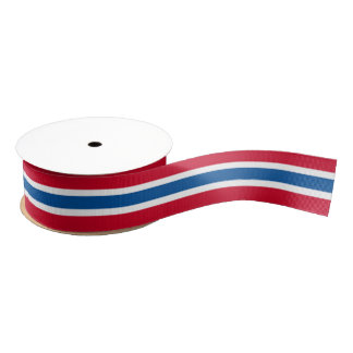 Noorse vlag Gosgrain Ribbon Grosgrain Lint