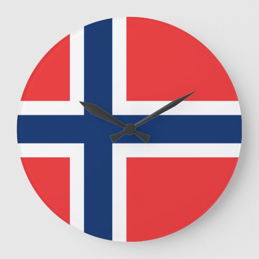 Noorse vlag grote klok (Voorkant)