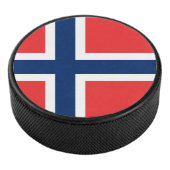Noorse vlag hockey puck (3/4)