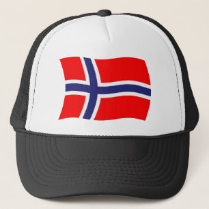 Noorse Vlag Hoed Trucker Pet