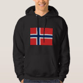Noorse vlag hoodie (Voorkant)