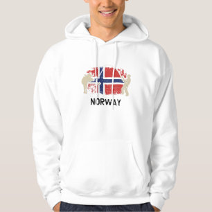 Noorse vlag hoodie