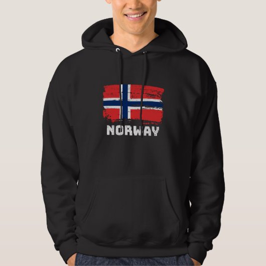 Noorse vlag hoodie (Voorkant)