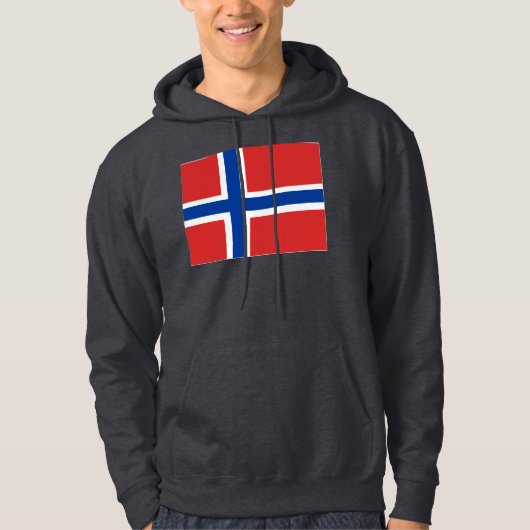 Noorse vlag hoodie (Voorkant)