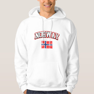 Noorse vlag hoodie