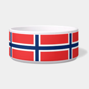 Noorse Vlag Huisdierenbakje Voerbakje