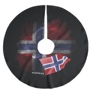Noorse vlag kerstboom rok