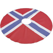 Noorse vlag kerstboom rok (Gekanteld)