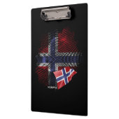 Noorse vlag klembord (Links)