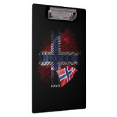 Noorse vlag klembord (Rechts)