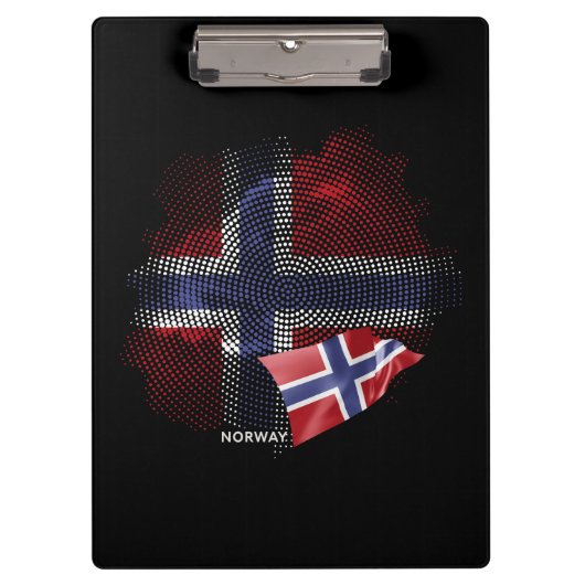 Noorse vlag klembord (Voorkant)