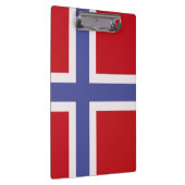 Noorse vlag klembord (Rechts)