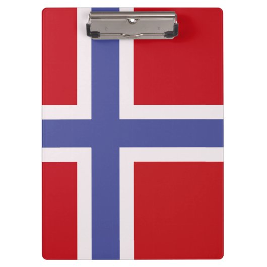 Noorse vlag klembord (Voorkant)