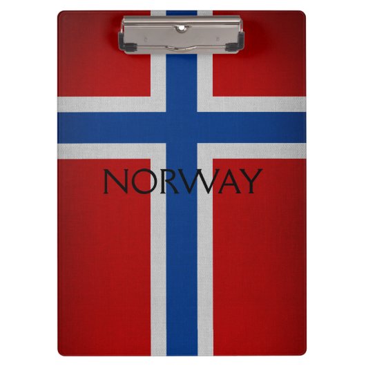 Noorse vlag klembord (Voorkant)