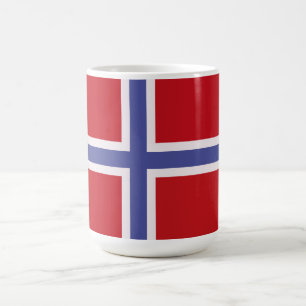 Noorse vlag koffiemok