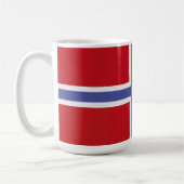Noorse vlag koffiemok (Links)