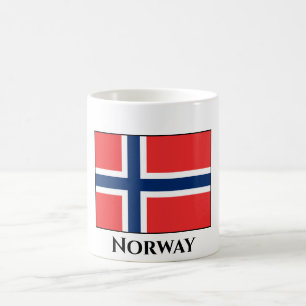 Noorse vlag koffiemok