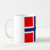 Noorse vlag koffiemok (Links)