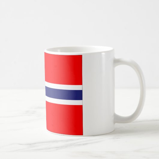 Noorse vlag koffiemok (Rechts)