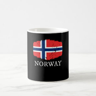 Noorse vlag koffiemok
