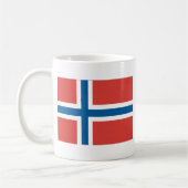 Noorse vlag koffiemok (Links)