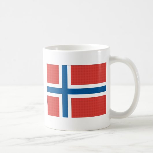 Noorse vlag koffiemok (Rechts)