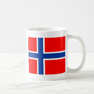 Noorse vlag koffiemok