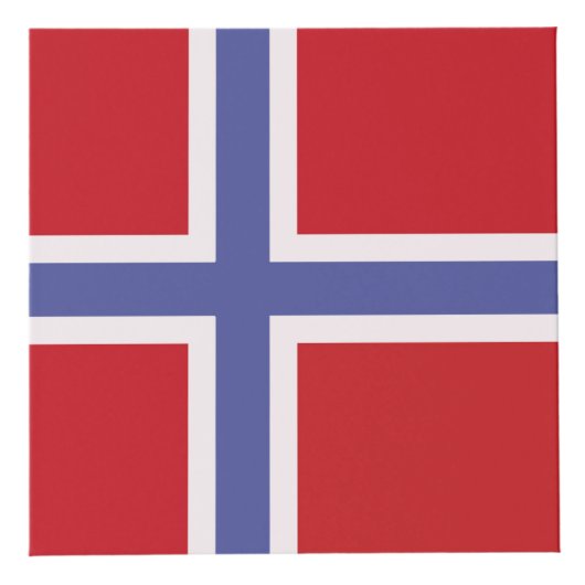 Noorse vlag kubus (Rechts)