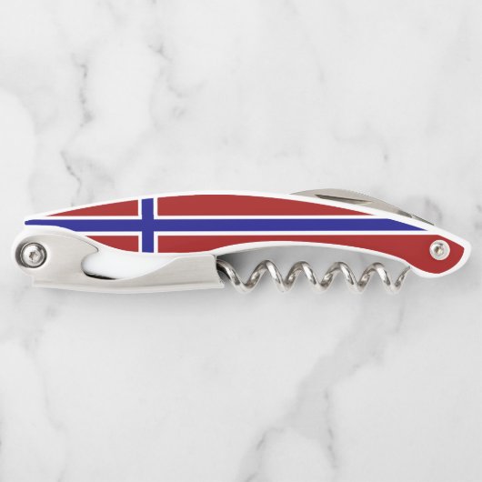 Noorse vlag kurkentrekker (Voorkant)