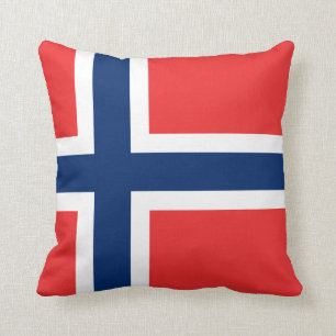 Noorse vlag kussen