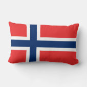 Noorse vlag kussen (Achterkant)
