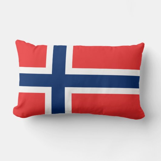 Noorse vlag kussen (Voorkant)