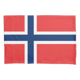 Noorse vlag kussensloop
