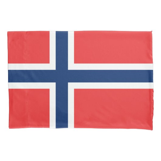 Noorse vlag kussensloop (Voorkant)