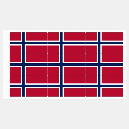Noorse vlag labels (Vel)