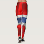Noorse vlag leggings (Achterkant)