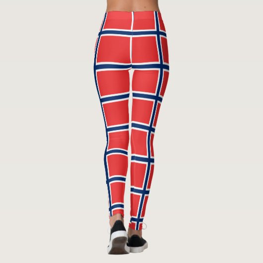 Noorse vlag leggings (Achterkant)