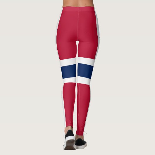 Noorse vlag leggings (Achterkant)