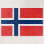 Noorse vlag legpuzzel<br><div class="desc">Noorse vlag</div>