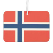 Noorse vlag luchtverfrisser (Achterkant)