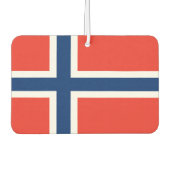 Noorse vlag luchtverfrisser (Voorkant)