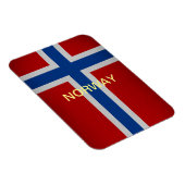 Noorse vlag magneet (Rechterzijde)