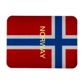 Noorse vlag magneet (Horizontaal)